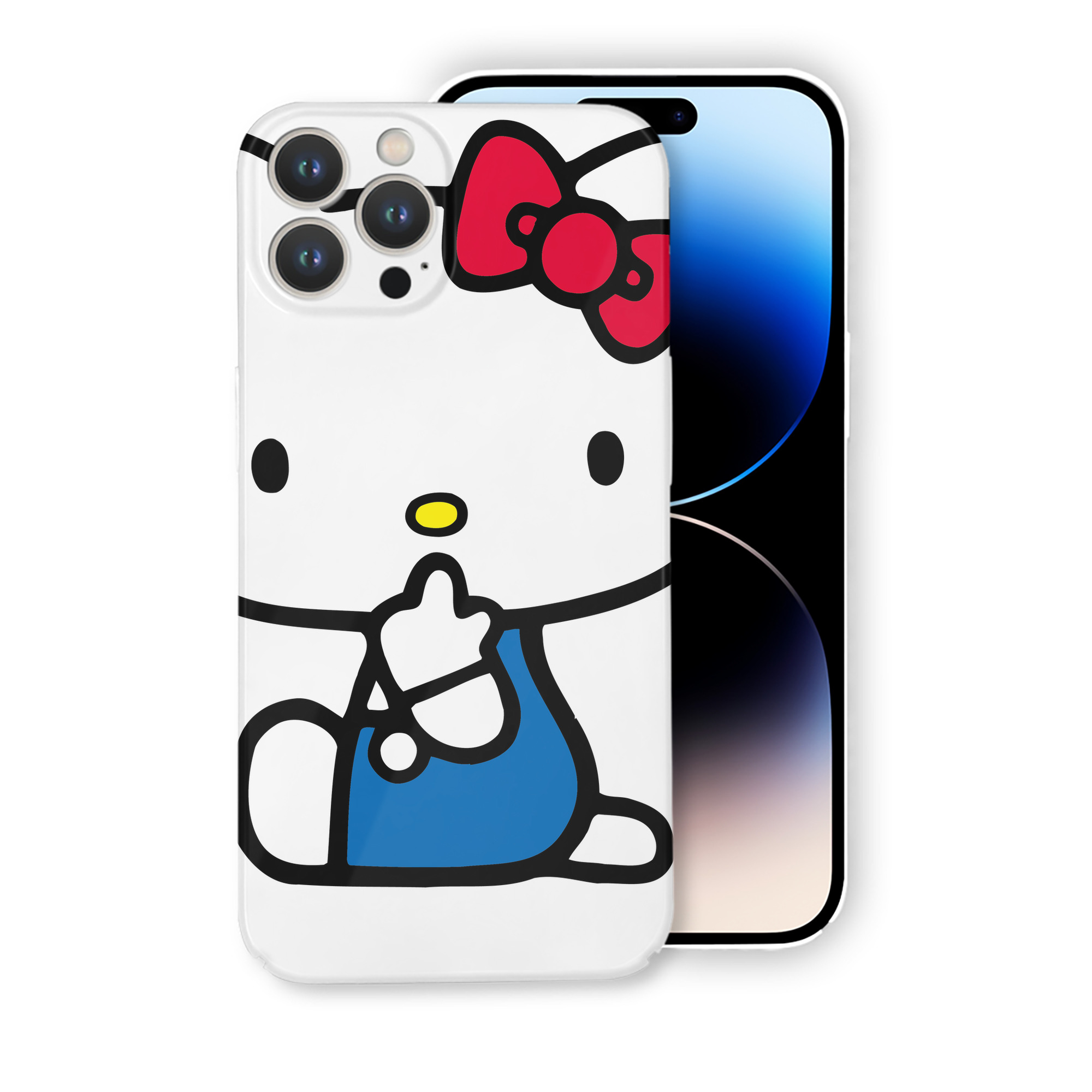 （画像用） Hello Kitty ハローキティ 【iPhone 14シリーズ対応】ハードケース